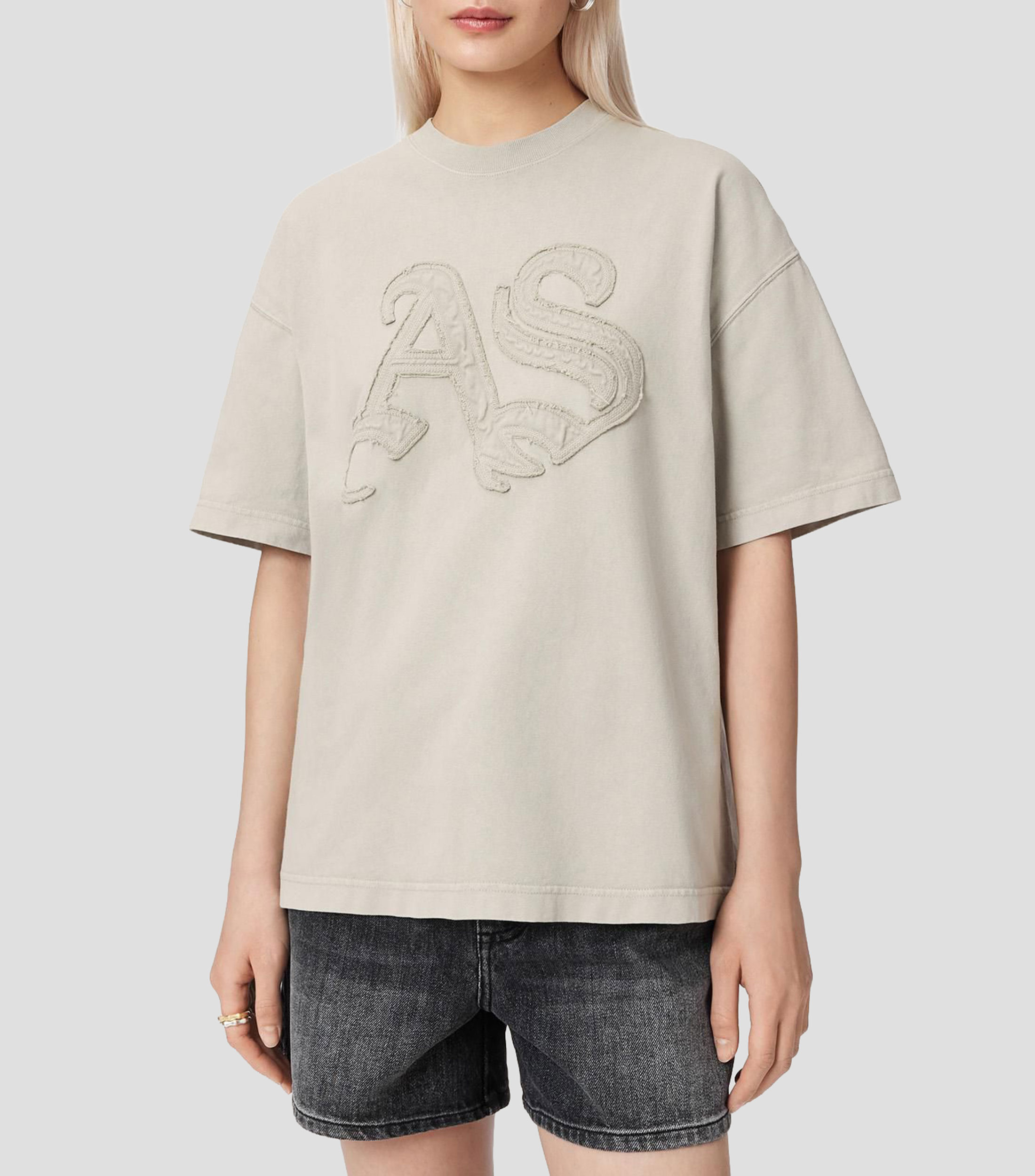 Playera cuello redondo manga corta fantasía Mujer